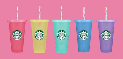 These color changing cups from Starbucks summer 2023 tumbler collection are most like Taylor Swift's...