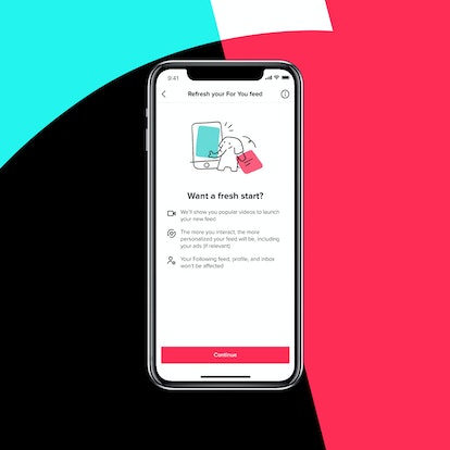 TikTok has released a new feature that allows you to refresh your FYP by doing a fresh start.